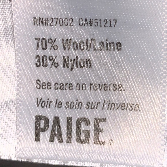 #10 Paige Wool Blend Crème Color Sweater - Picture 10 of 11